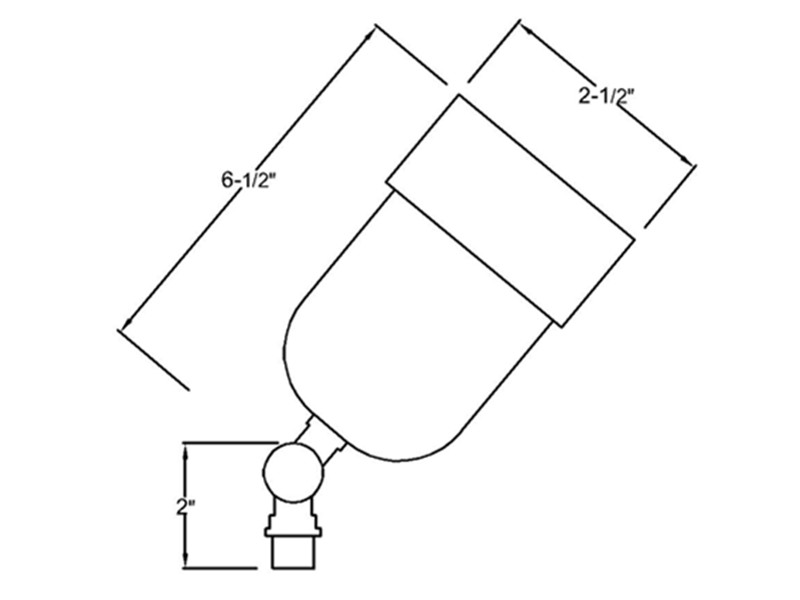 B310 brass landscape lighting