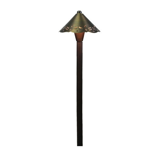 B318 brass landscape lighting